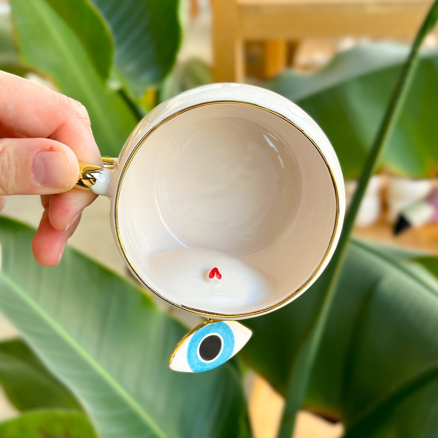 Çay Fincanı Nazar Boncuklu