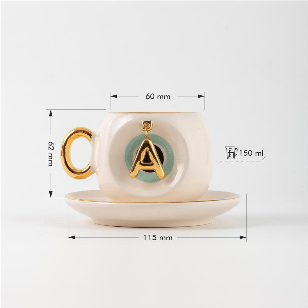 Nazar Boncuklu Kahve Fincanı Ebatları