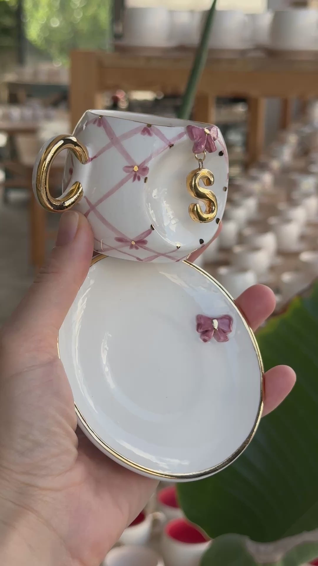 Fiyonklu Kahve Fincanı