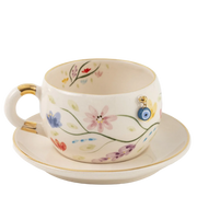Bahar Dalı Seramik/Porselen Çay Fincanı