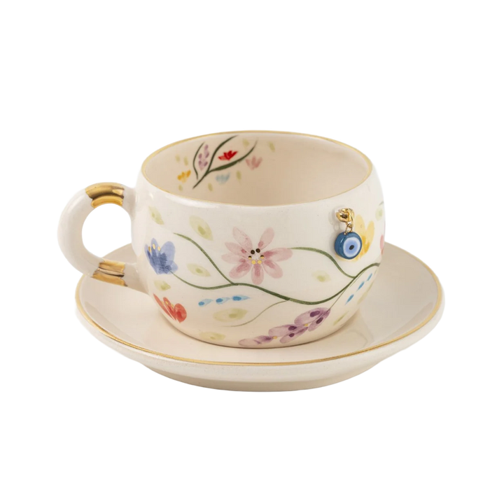 Bahar Dalı Çay Fincanı