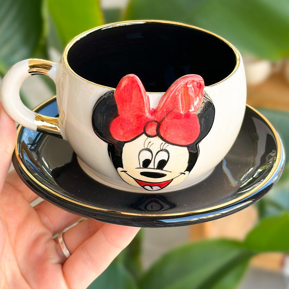 
                      
                        Minnie Mouse Siyah Çay Fincanı
                      
                    