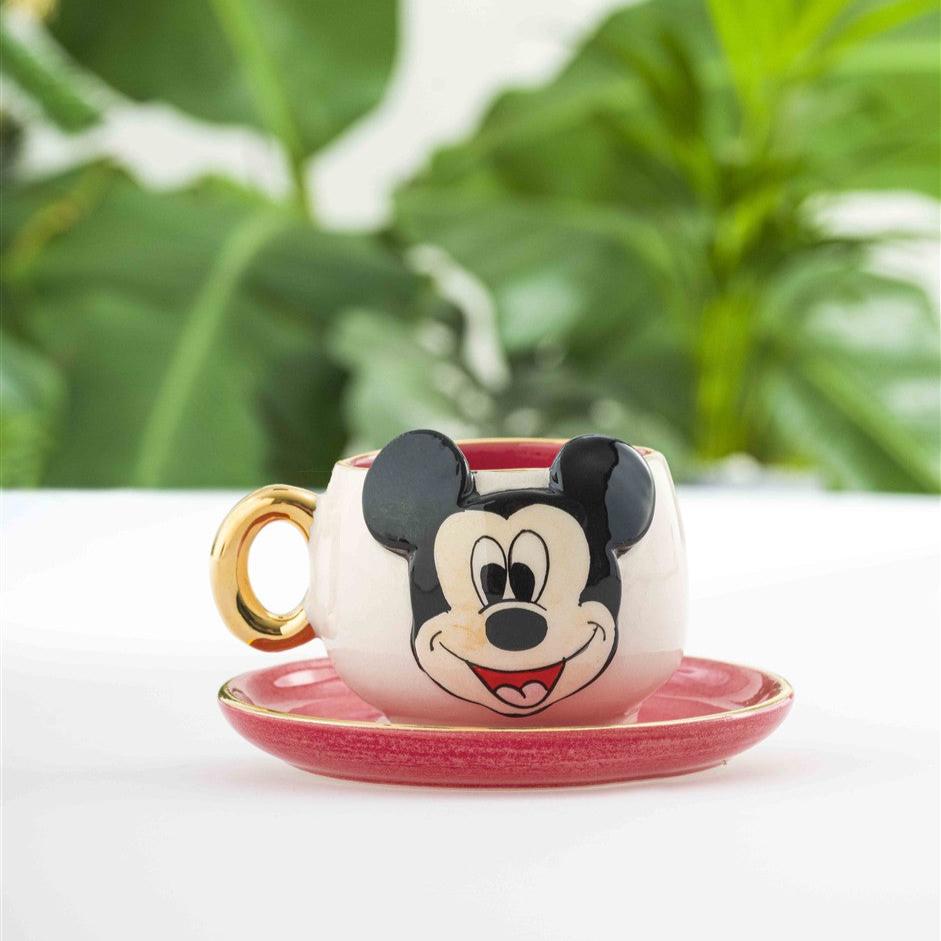 Mickey Mouse Kırmızı Kahve Fincanı