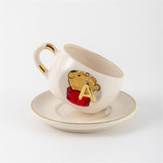 Harfli Winnie The Pooh Porselen Çay Fincanı