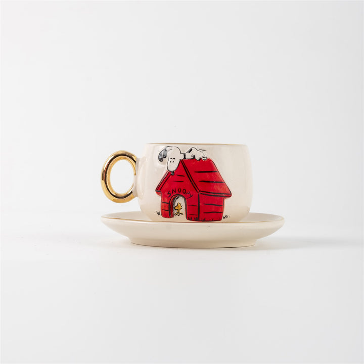 Snoopy Kulubeli Kahve Fincanı