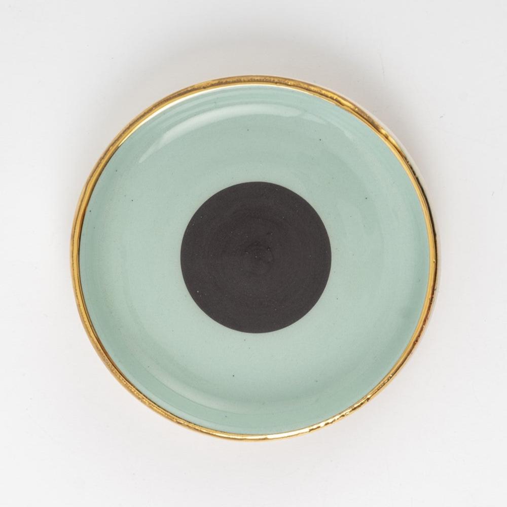 Kahve Yanı Porselen Lokumluk