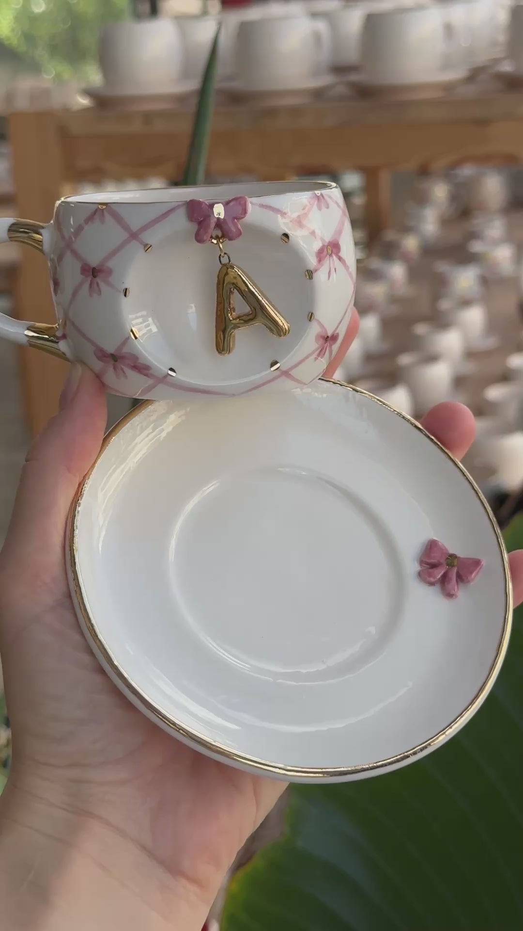 Fiyonklu Çay Fincanı